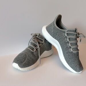 Adidas Women's Tubular Shadow BB8870 Shadow Gray Running Shoes Sneakers Size 4 y
